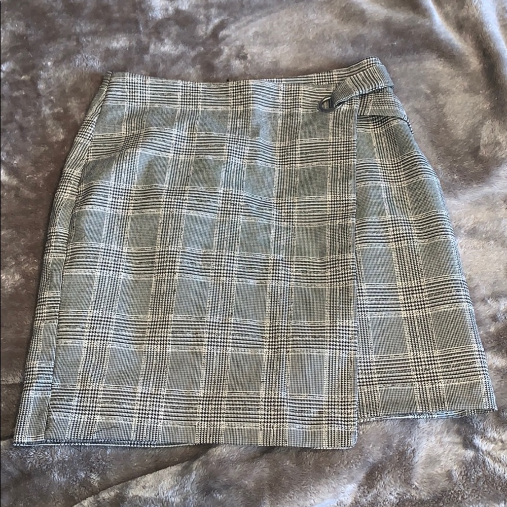 H&M wrap mini skirt